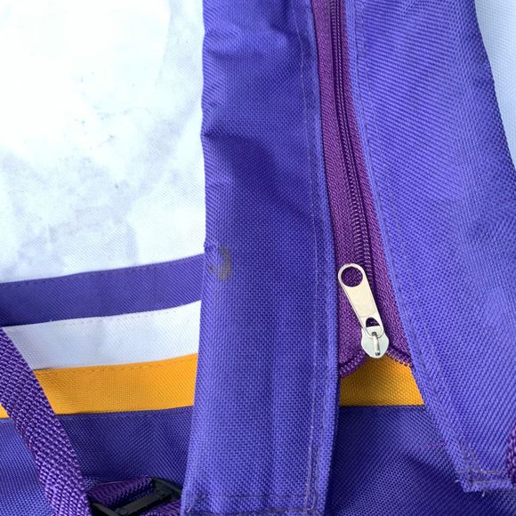 Baltimore Ravens Bag Backpack Gym Bag NO DRAWSTRING Canvas Embroidered NFL - Picture 7 of 11